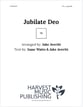Jubilate Deo TB choral sheet music cover